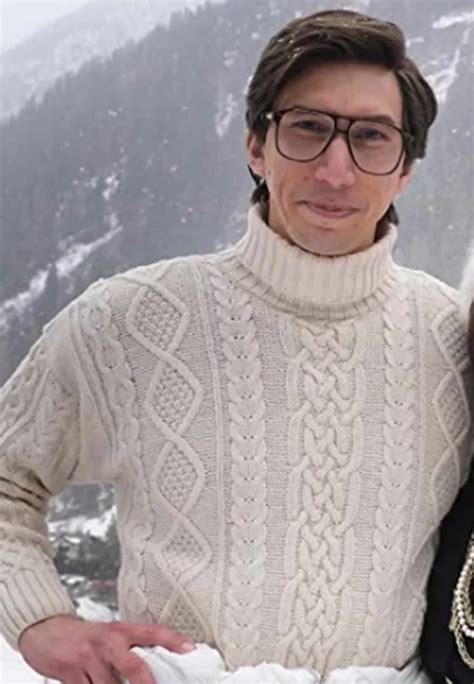 house of gucci adam driver sweater